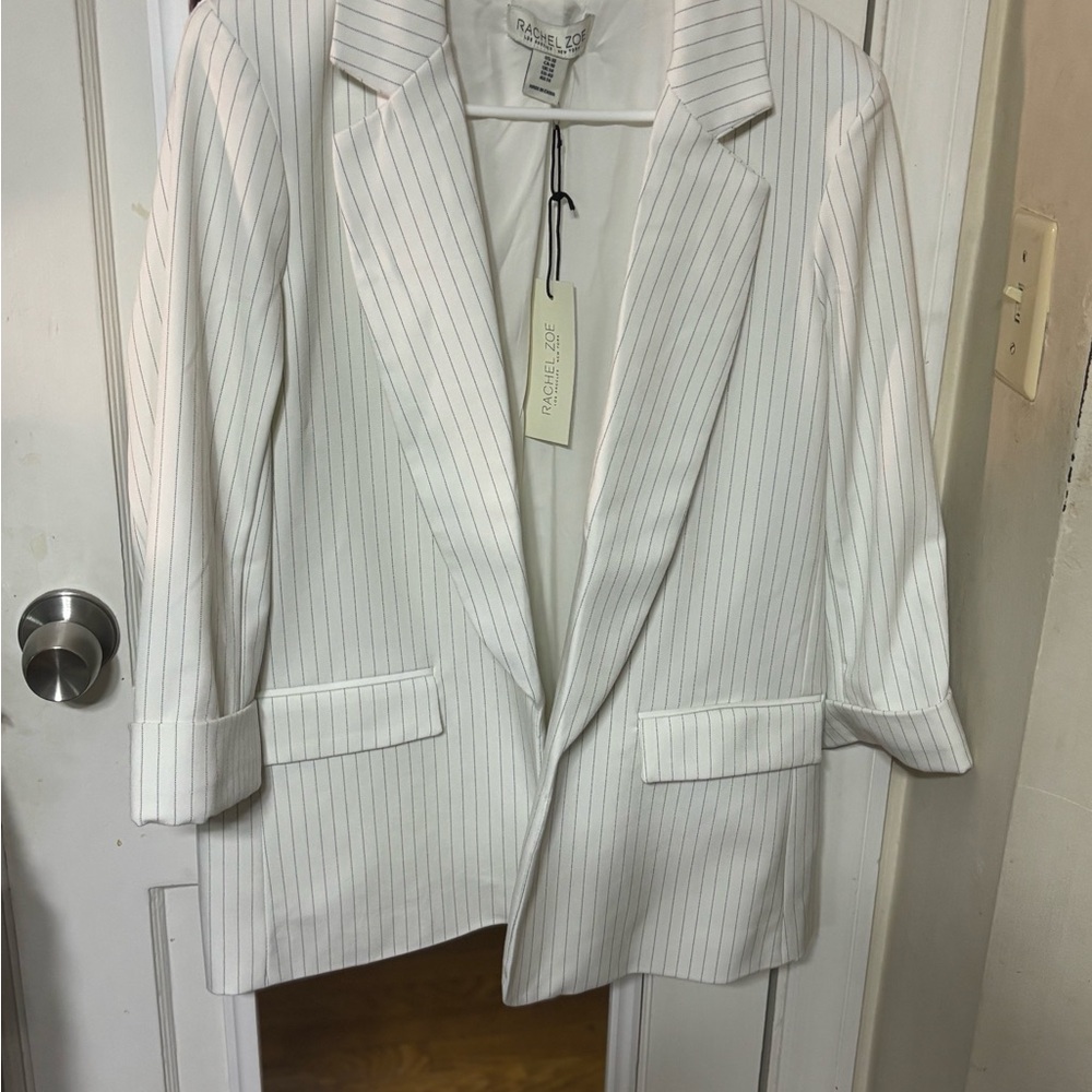 Beautiful blazer white pinstripe